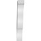 Ekena Millwork 3 1/2-in. W x 12-in. D x 24-in. H Funston Architectural Grade PVC Knee Brace BRCP035X12X24FST - alternate 6